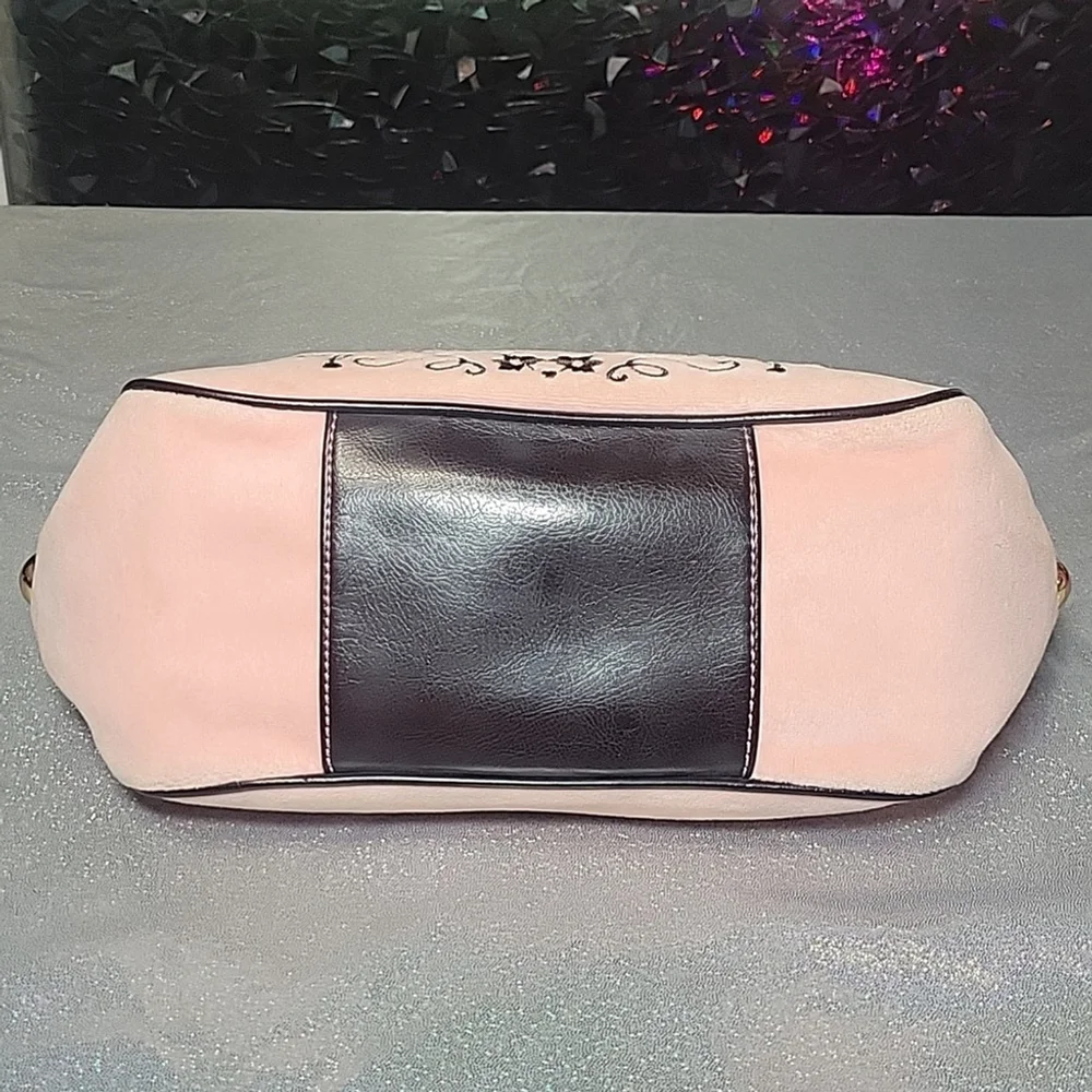 Y2k Juicy Couture Pink Velour Baby Mini Daydream Fluffy RARE HTF